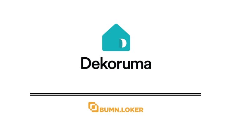 Loker PT Dekoruma Inovasi Lestari (Dekoruma)